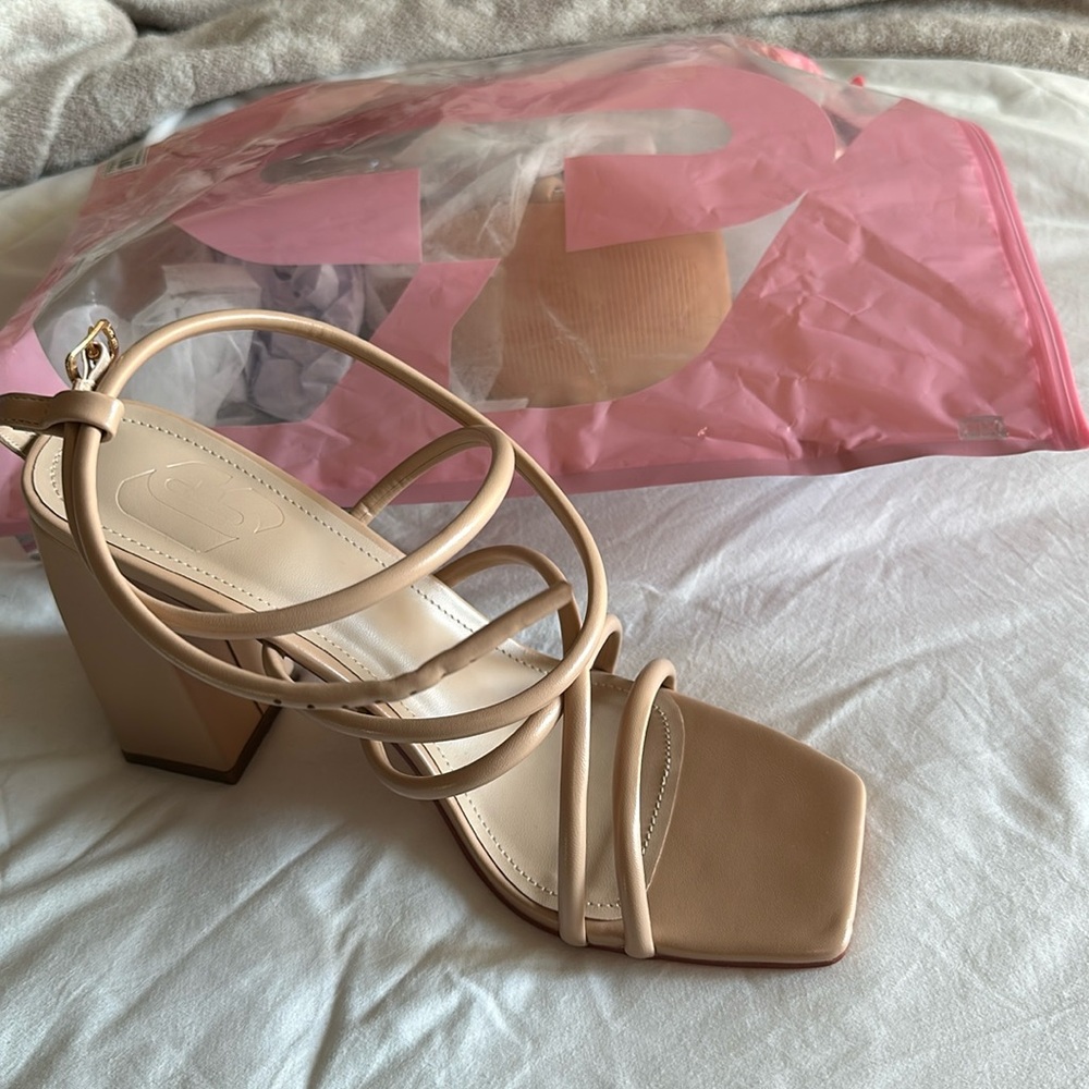 SHEIN strappy heels